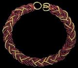 Lot 40: 16 strand garnet and 14K gold twist 16" necklace with 14K
clasp, weighing 141.3 grams, purchased at Nordstrom's for $950.00
est. $250.00-$350.00