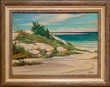 Lot 39: J. Clinton Shepherd (1888-1975) original oil painting on board,
the image measuring 17" x 23", excellent condition, a listed artist
signed lower right, est. $350.00-$450.00