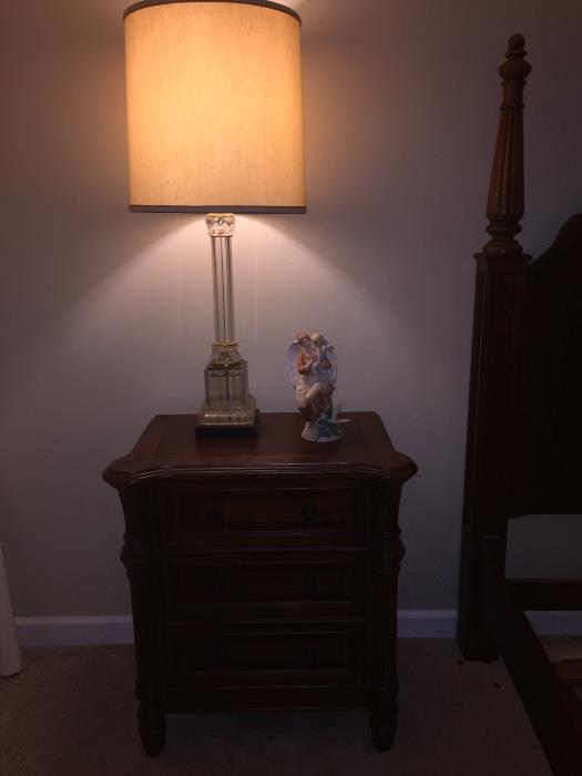Bassett Nightstand (we have a pair!)  The lamp is parrt of a pair also.