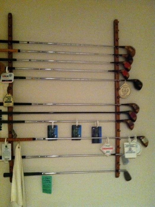 Numerous golf clubs