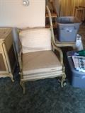 ONE OF TWO SIDE CHAIRS