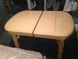 Vintage solid wood table and chairs