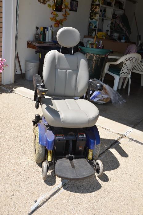 Jazzy mobility chair Model 1121. Used once.