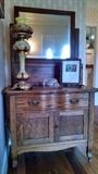 Gorgeous oak dry sink
