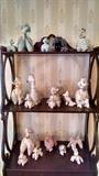 Spaghetti porcelain poodle collection