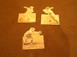 punch out card baseball card figures