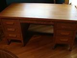 Vintage oak desk