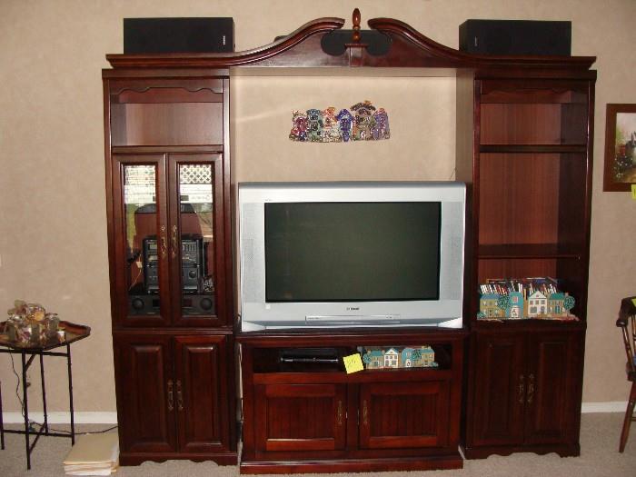 Entertainment Center does not include TV or stand