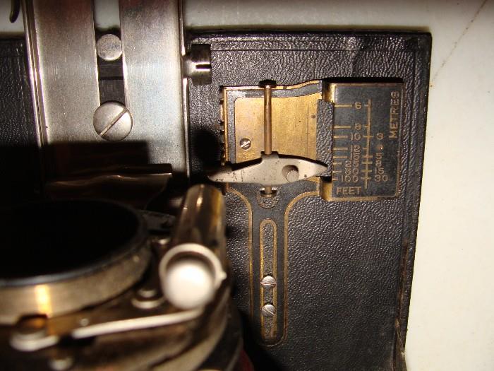 Antique Key Wind Accordian Fold Camera