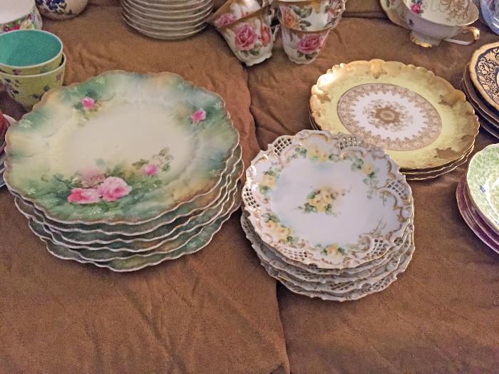 Various fine china and decorative, Limoges, etc