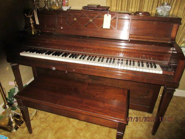Cable Nelson spinet piano 