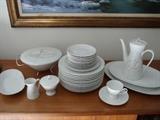 Mid-Century Rosenthal "Gold Accord" 12 pc.China Set