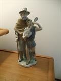 Lladro - Man and Boy with Guitar #4652