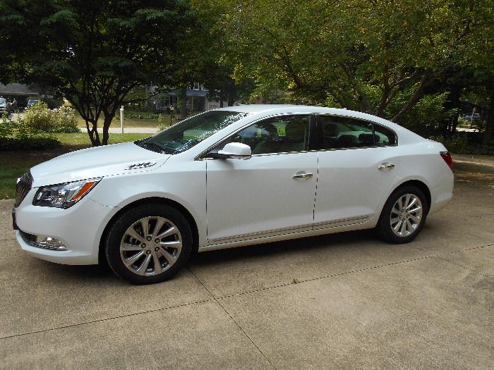 2014 Buick Lacrosse 1,100 Miles