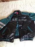 Genuine Leather EAGLES Jacket Size Large