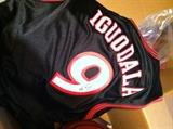 Signed Iguodala Sixers Ball and Jersey