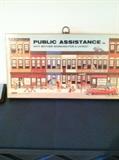 Rare Public Assistance Board Game / ONLY GAME EVERY BANNED BY THE US GOV'T 