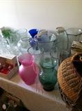 Candles, Glass and Crystal Vases, Baskets, Home Decor, Bric-a-Brac, Knick Knacks, Chatzskis, Novelties, and Gadgets  
