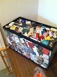 Fish Tank Filled with Vintage Match Books