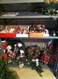 Christmas Decor, Decorations, Santas, Angels, Wreaths, Light Sets, Ornaments, Christmas Tins