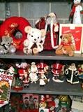 Christmas Decor, Decorations, Santas, Angels, Wreaths, Light Sets, Ornaments, Christmas Tins