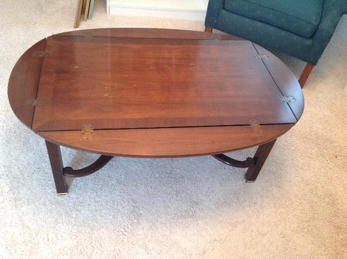 Walnut Butler's Style Coffee Table
