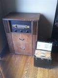 Grundig radio and record player