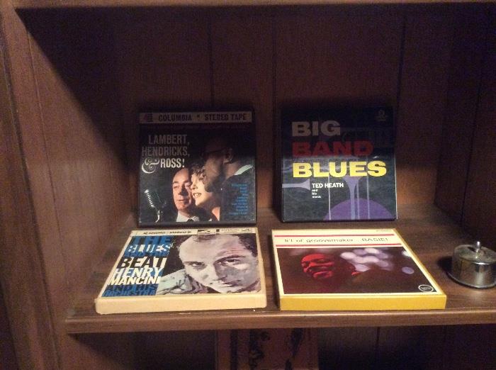 Vintage vinyl, Mancini, blues