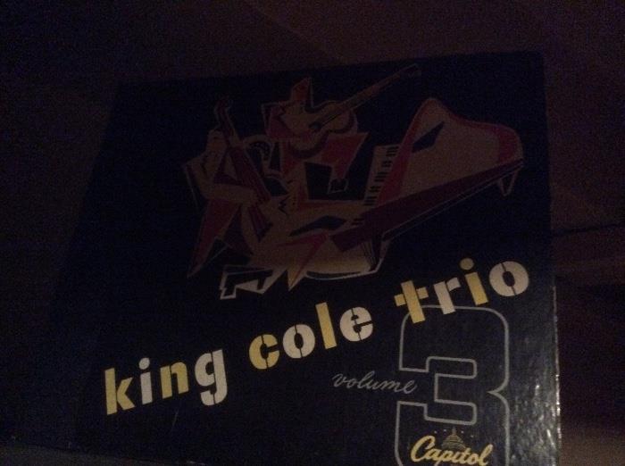 Vintage vinyl, king cole trio