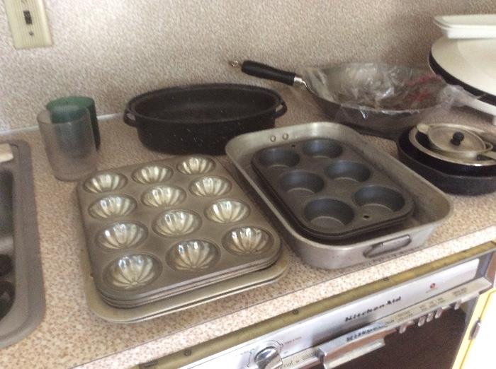 Pot and pans, cooking