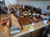 silverplate .Kitchen misc. More to be put out 