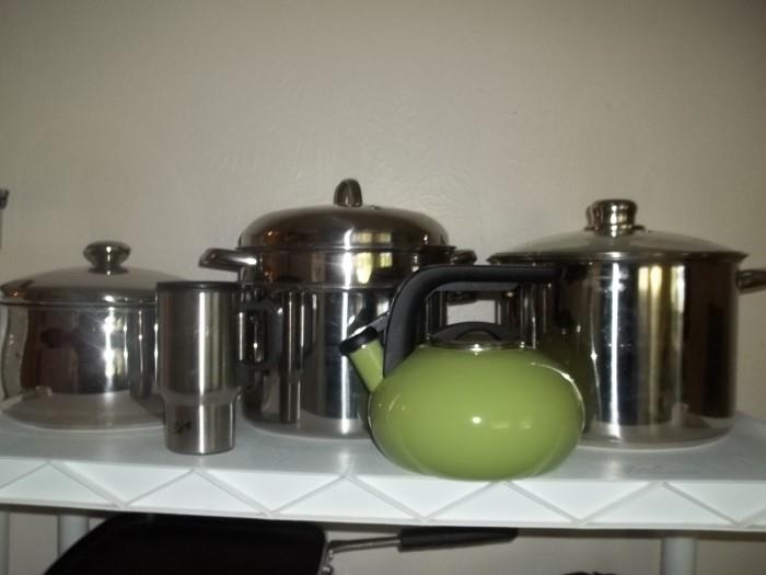 quality pots and pans