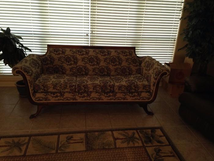                          1950's Duncan Phyfe Couch