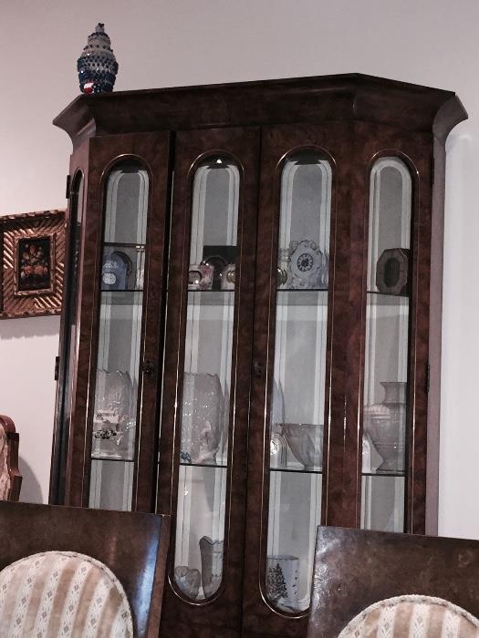 MASTER CRAFT DISPLAY CABINET