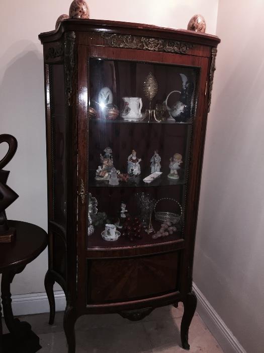 1920's FRENCH CURIO CABINET