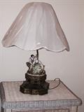 VINTAGE GERMAN FIGURAL LAMPS