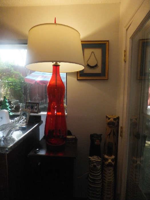 Vintage Blinko lamp from the early 1970s Mint condition