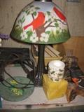 Cardinal Lamp