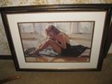 Steve Hanks signed lithograph