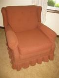 Colonial skirted chair