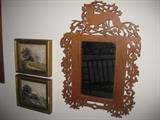 Carved Mirror