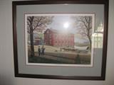 The Little Red Factory signed Print
