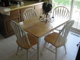 Small Kitchen table and 4 chairs