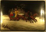 Hand Painted Russian Lacquer Box