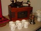 vintage Tom & Jerry mugs, ducks, etc.