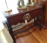 Table repurposed from radio cabinet