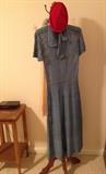 Hand crocheted vintage dress