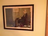 Print of "Whistler's Mother"
