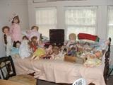 This is a small part of the doll collection