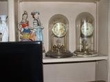 Anniversary clocks, the Occupied Japan figurines of Spanish dancers are 12" tall. We have tons of more Occupied Japan.
